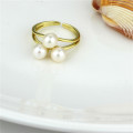 High Quality 925 Sterling Silver Pearl Ring